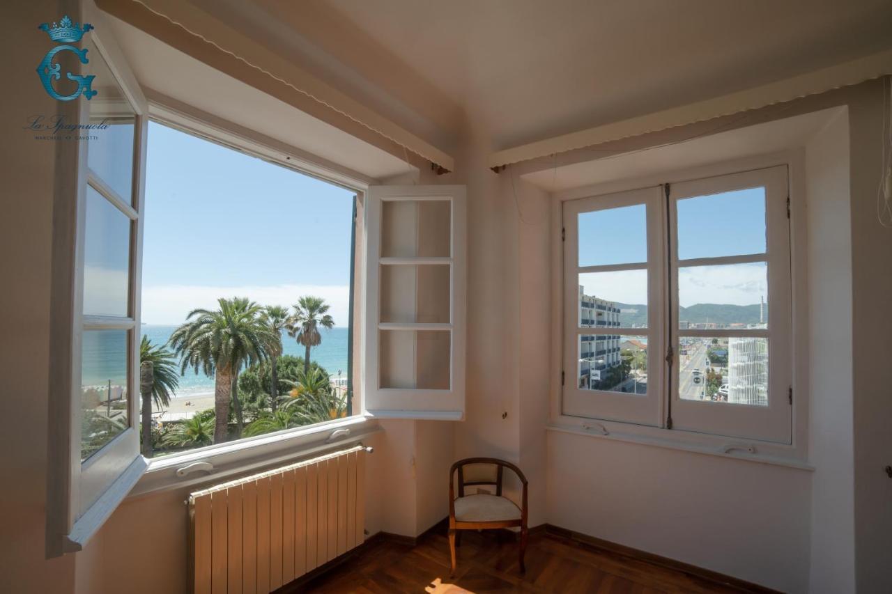 La Spagnuola - Villa Cinquecentesca Sul Mare Con Parco Privato ซาโวนา ภายนอก รูปภาพ