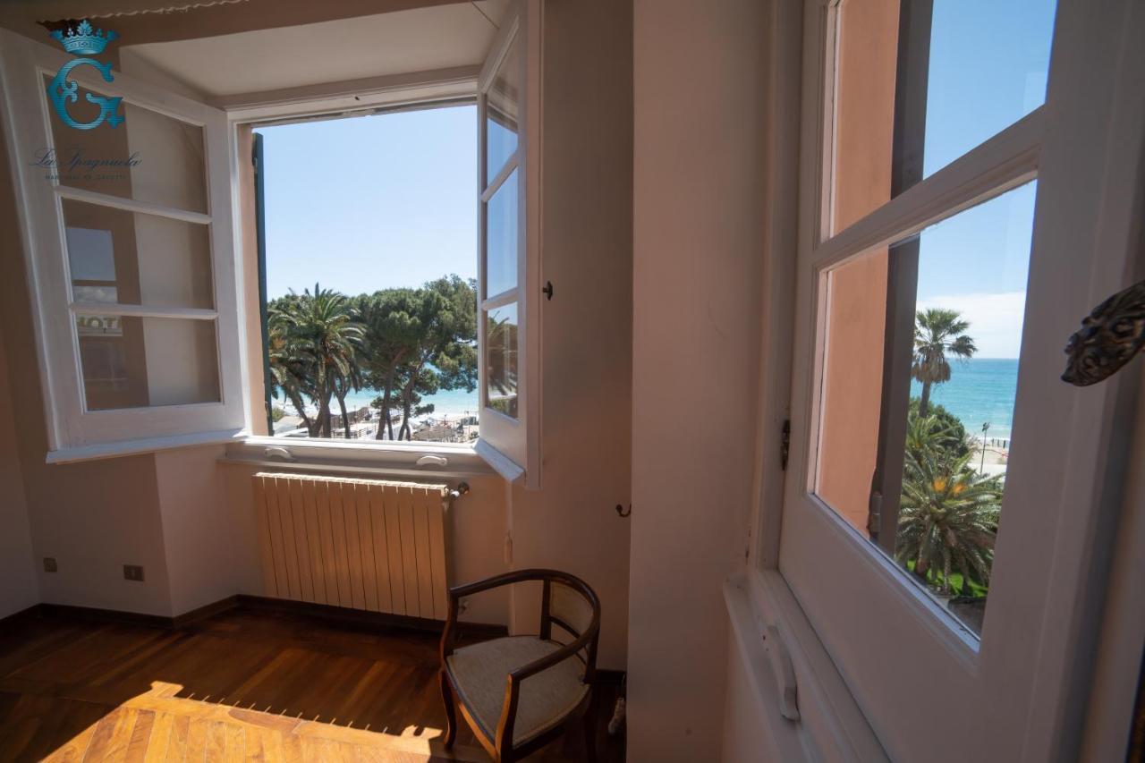 La Spagnuola - Villa Cinquecentesca Sul Mare Con Parco Privato ซาโวนา ภายนอก รูปภาพ