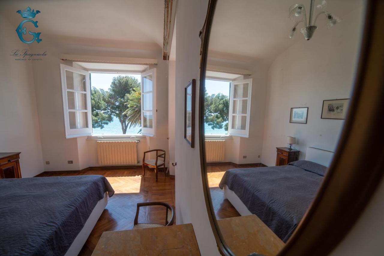 La Spagnuola - Villa Cinquecentesca Sul Mare Con Parco Privato ซาโวนา ภายนอก รูปภาพ